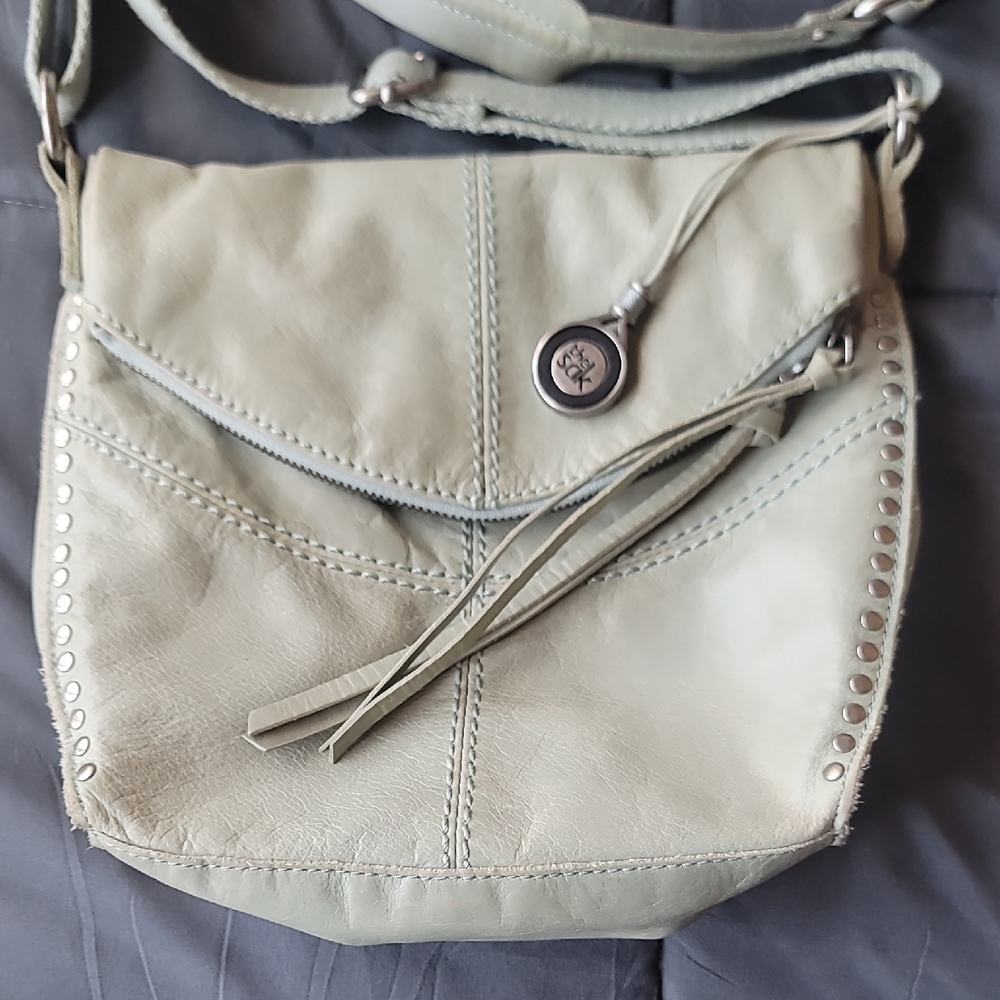 Elegant Cream Crossbody Bag